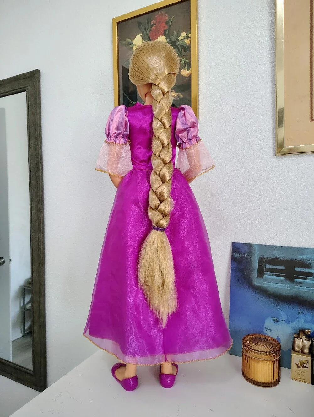 Disney Princess RAPUNZEL Doll Playdate 32” Tall & Poseable My Size Articulated